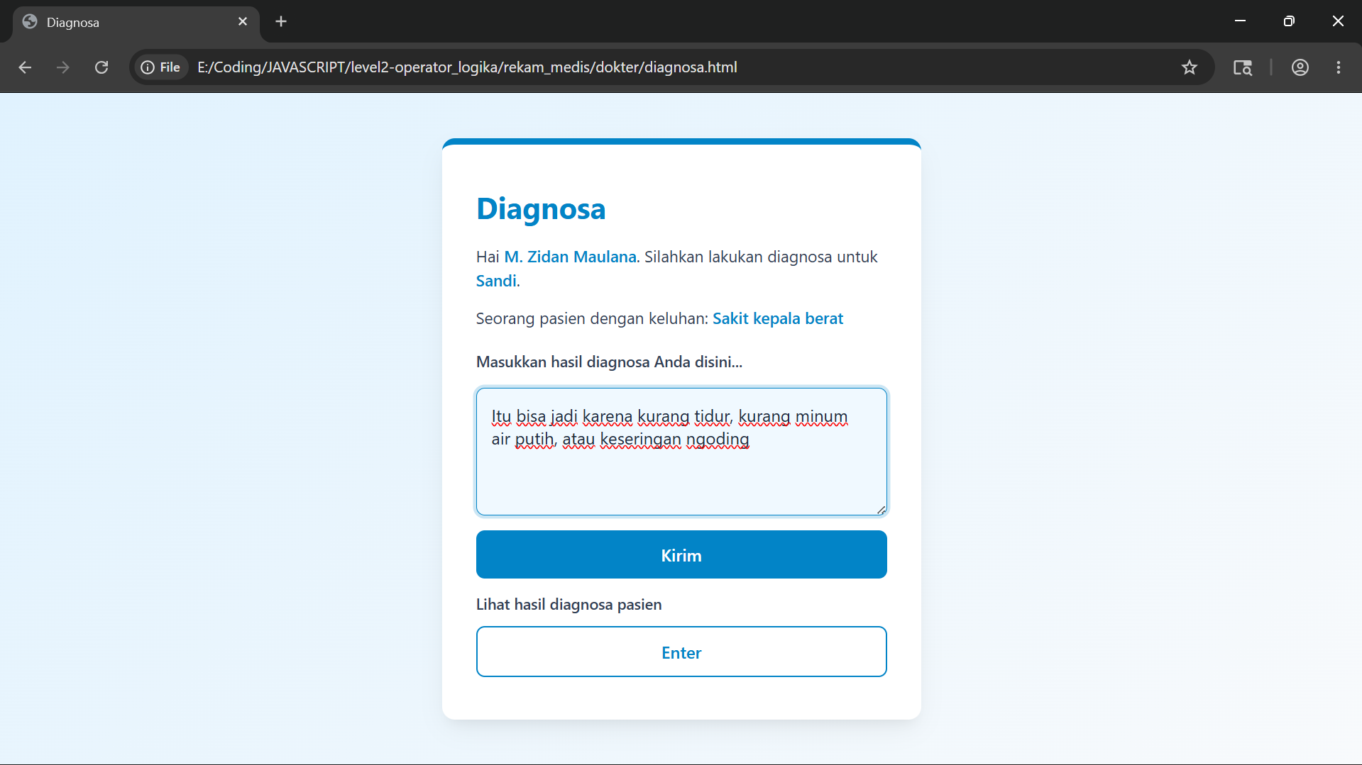 Project rekam medis 3